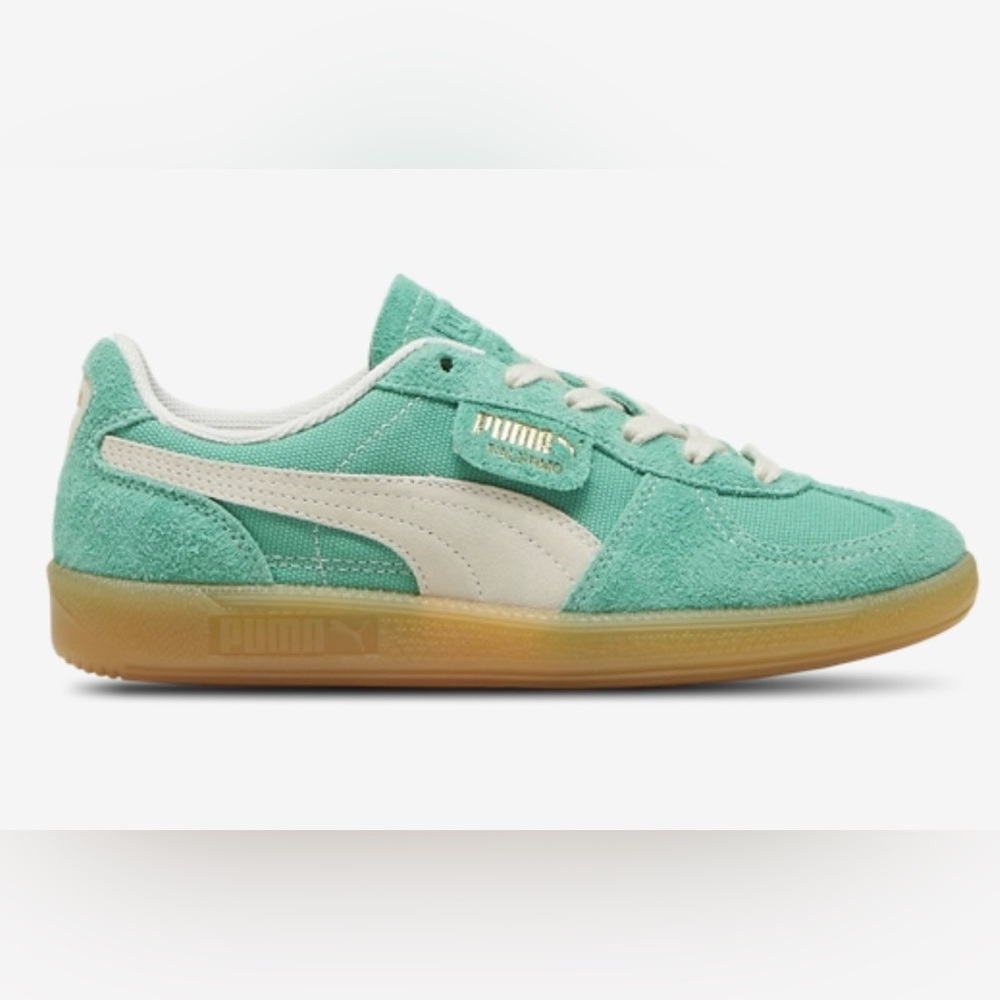 NWT Puma Palermo Vintage in Jade Frost-Ivory-Gum Suede
